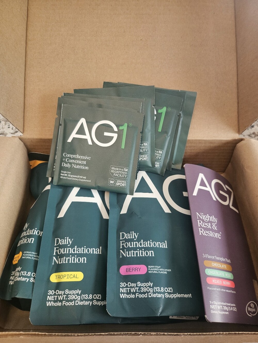 AG1 Next Gen 3packs